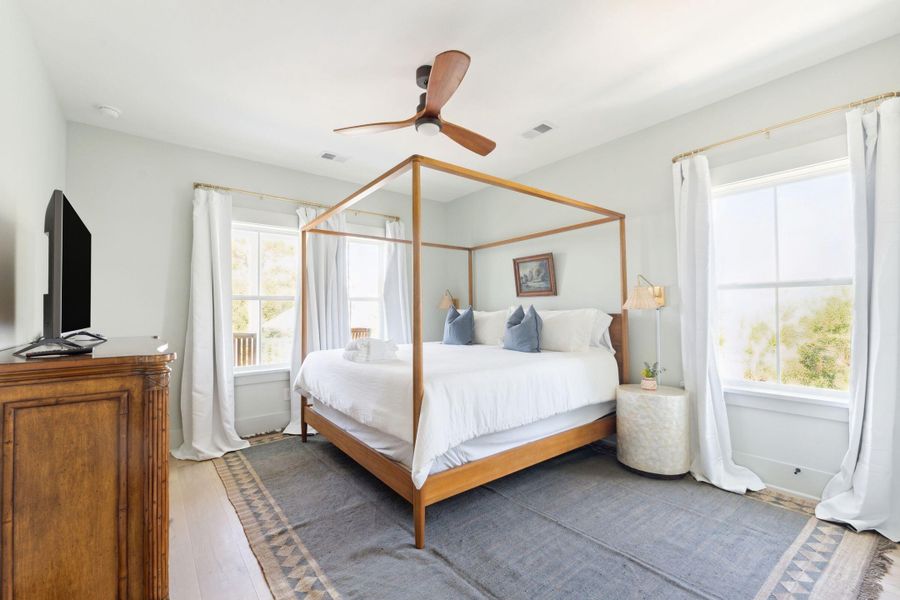 Furnished interior view inside a new home in , Folly Beach (Image 40).