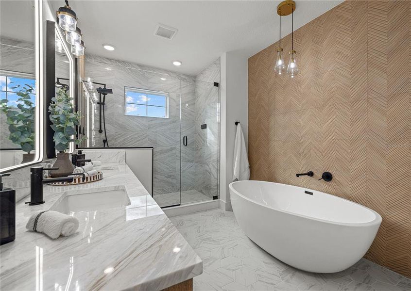 Furnished interior view inside a new home in , Gulfport (Image 13).