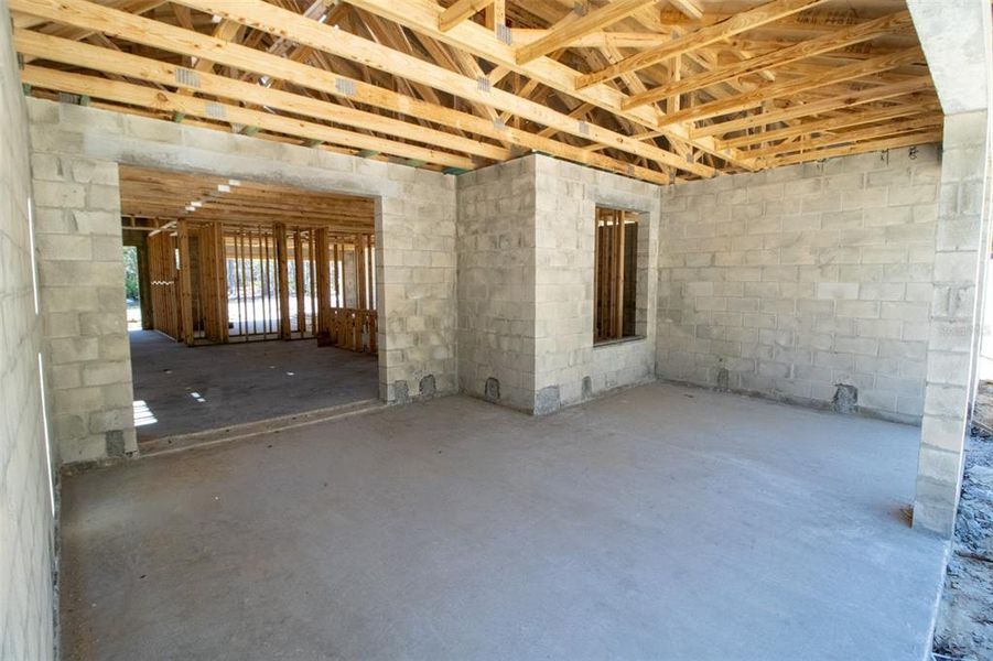 In-progress construction of a new home in , Beverly Hills, FL (Image 8).