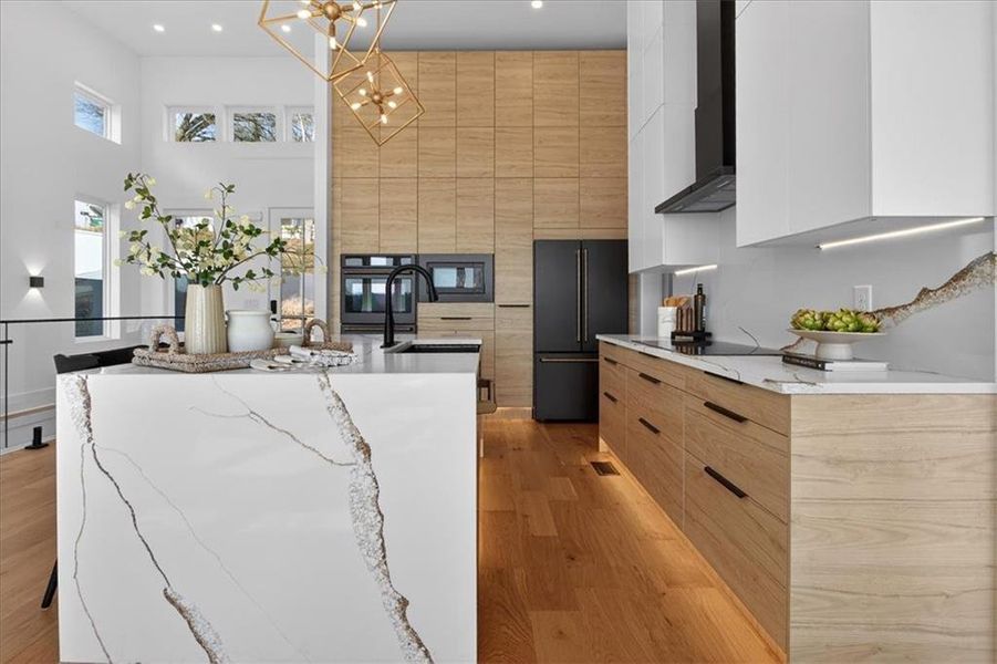 Furnished interior view inside a new home in , Canton (Image 3).