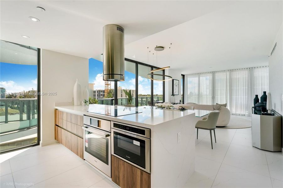 Furnished interior view inside a new home in , Bay Harbor Islands (Image 8).