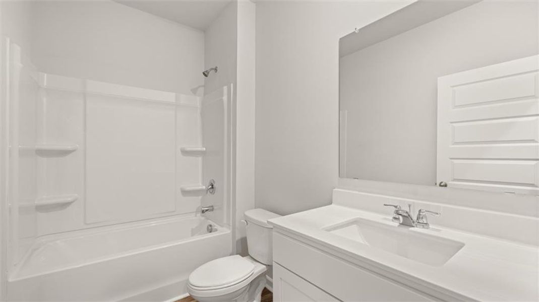 Furnished interior view inside a new home in Cedar Ridge - Locust Grove Station, Locust Grove (Image 3).