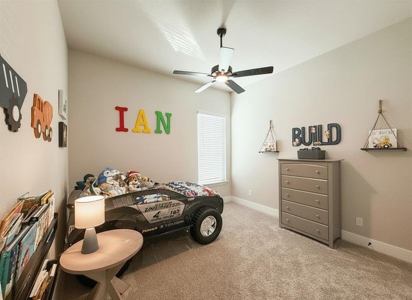 Furnished interior view inside a new home in Rocky Top, Krum (Image 12).
