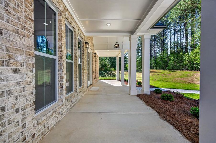 Exterior details and patio area of a home in , Locust Grove (Image 4).