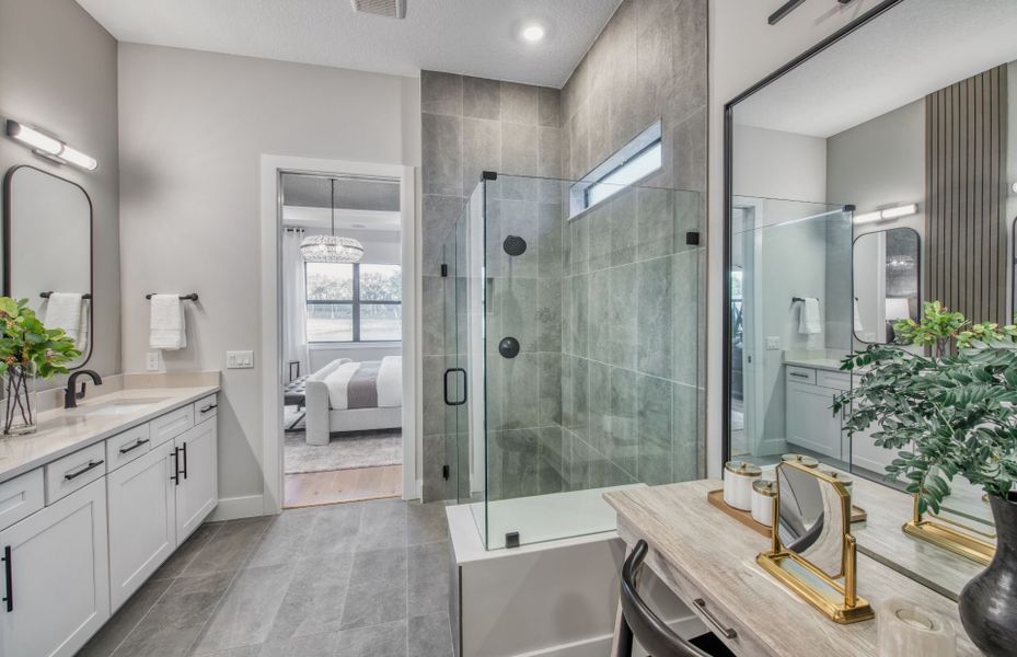 Spa-like Owner's Bathroom