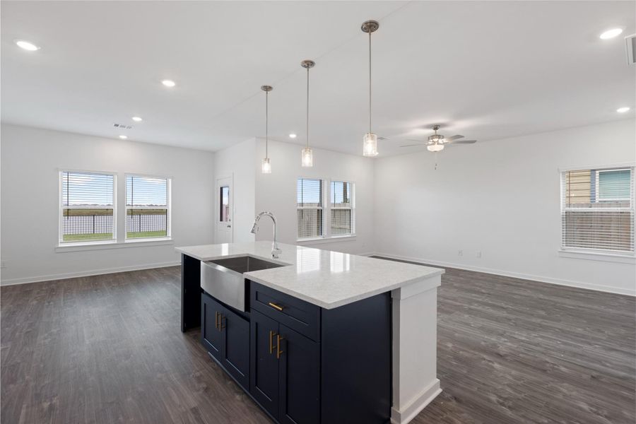 Lots of natural lighting