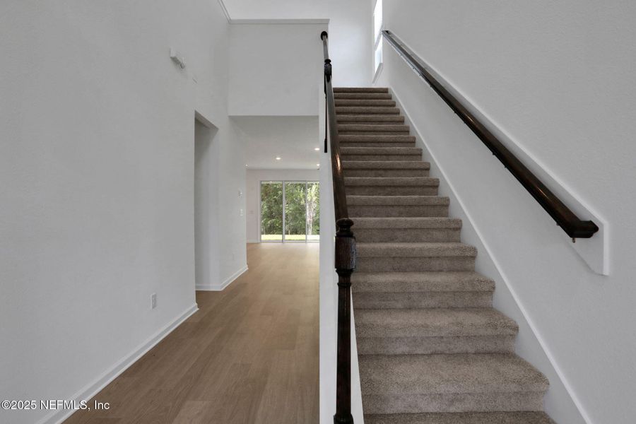 Spacious, unfurnished interior of a new home in TrailMark, St. Augustine (Image 18). Spacious, unfurnished interior of a new home in TrailMark, St. Augustine (Image 18).