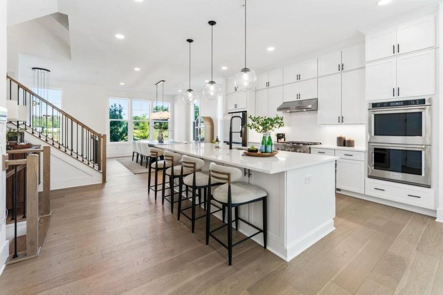 Furnished interior view inside a new home in , Alpharetta (Image 13).