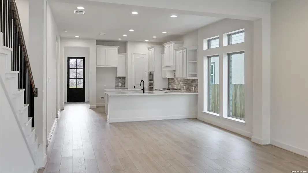 Furnished interior view inside a new home in Ladera, San Antonio (Image 13).