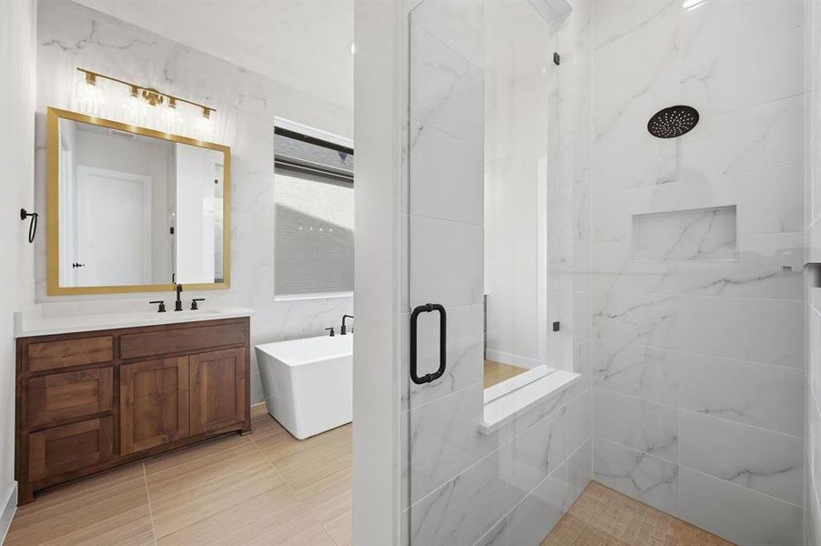 Furnished interior view inside a new home in Mustang Lakes, Celina (Image 7).