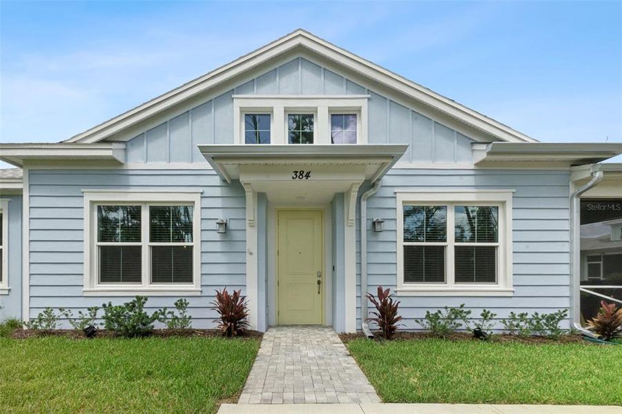 Front exterior of a new home in , Daytona Beach, FL, highlighting curb appeal (Image 1). Front exterior of a new home in , Daytona Beach, FL, highlighting curb appeal (Image 1).