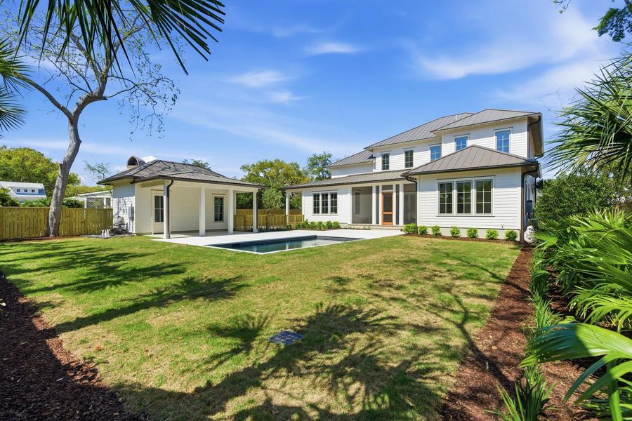 Exterior details and patio area of a home in , Mount Pleasant (Image 36).