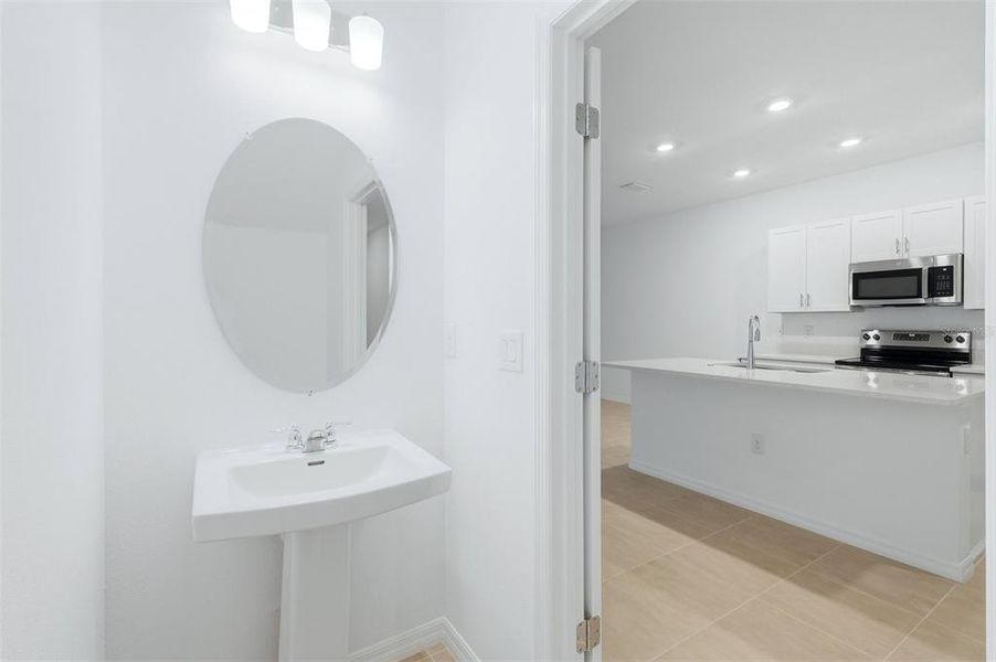 Furnished interior view inside a new home in , Sarasota (Image 10).