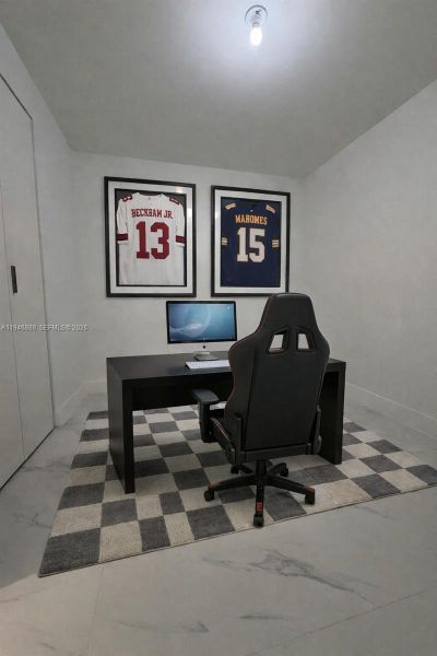 Furnished interior view inside a new home in Aria Reserve, Miami (Image 5).