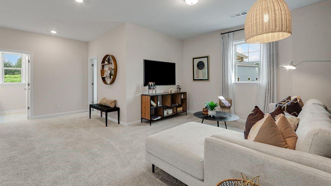 Furnished interior view inside a new home in Stratford Hills, Ball Ground (Image 25).