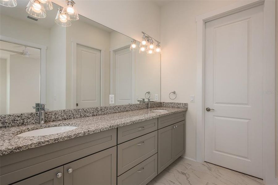 Main Master Bathroom of Sold Model Home