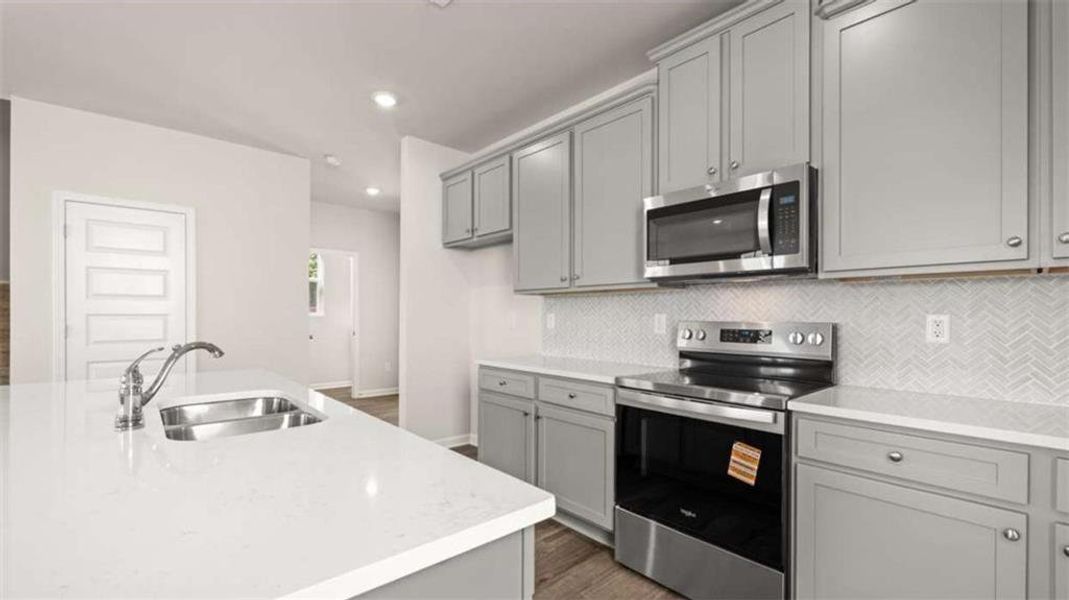 Furnished interior view inside a new home in Brookland Commons, Monroe (Image 7).