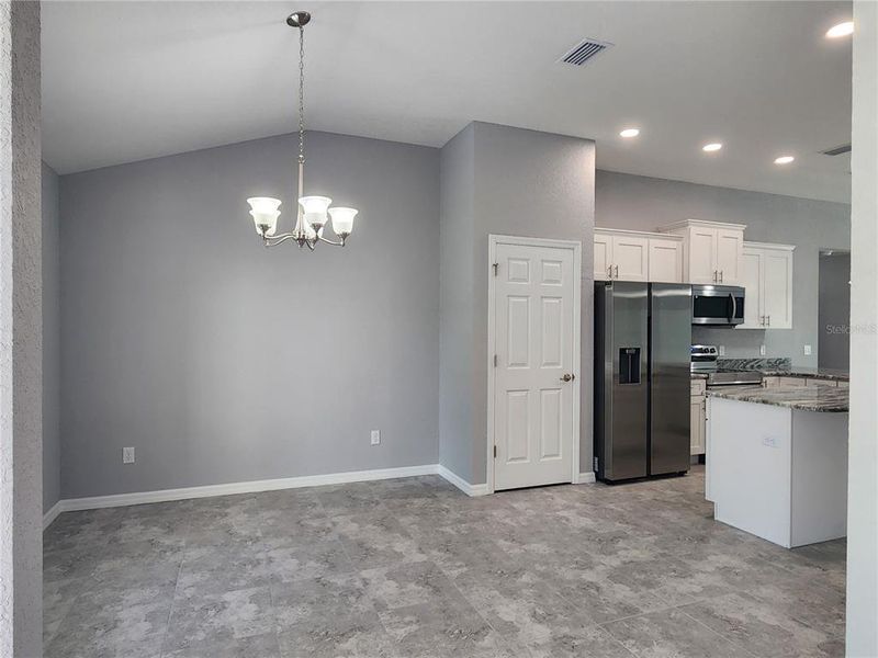 Dining Room and kitchen