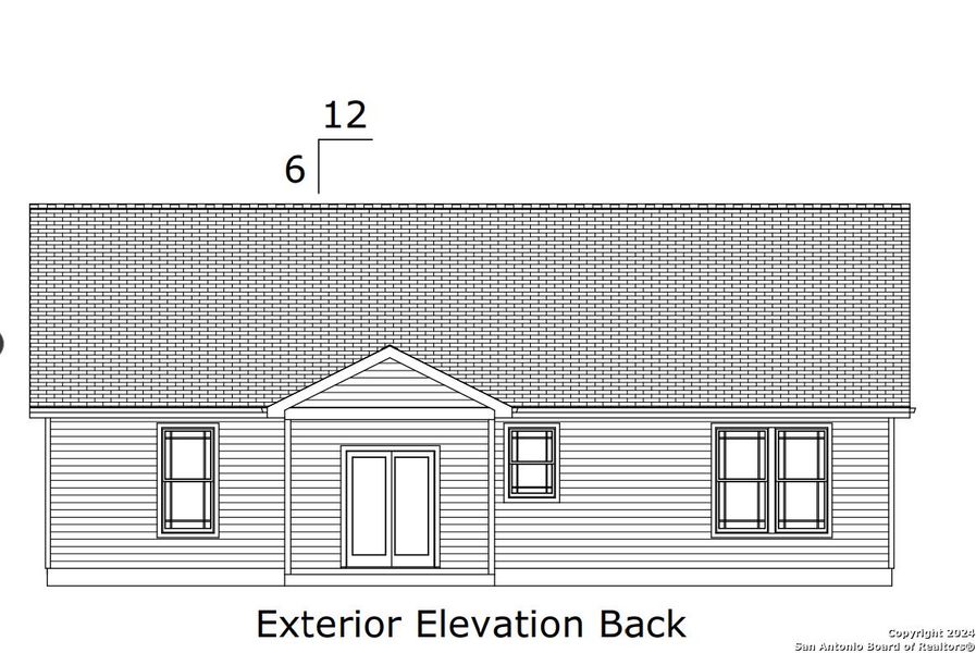 Exterior rendering of this home design in Las Palomas Country Club Estates, La Vernia, TX (Image 6). Exterior rendering of this home design in Las Palomas Country Club Estates, La Vernia, TX (Image 6).