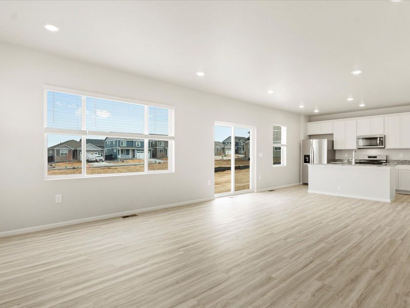 Spacious, unfurnished interior of a new home in Westgate, Greeley (Image 8). Spacious, unfurnished interior of a new home in Westgate, Greeley (Image 8).