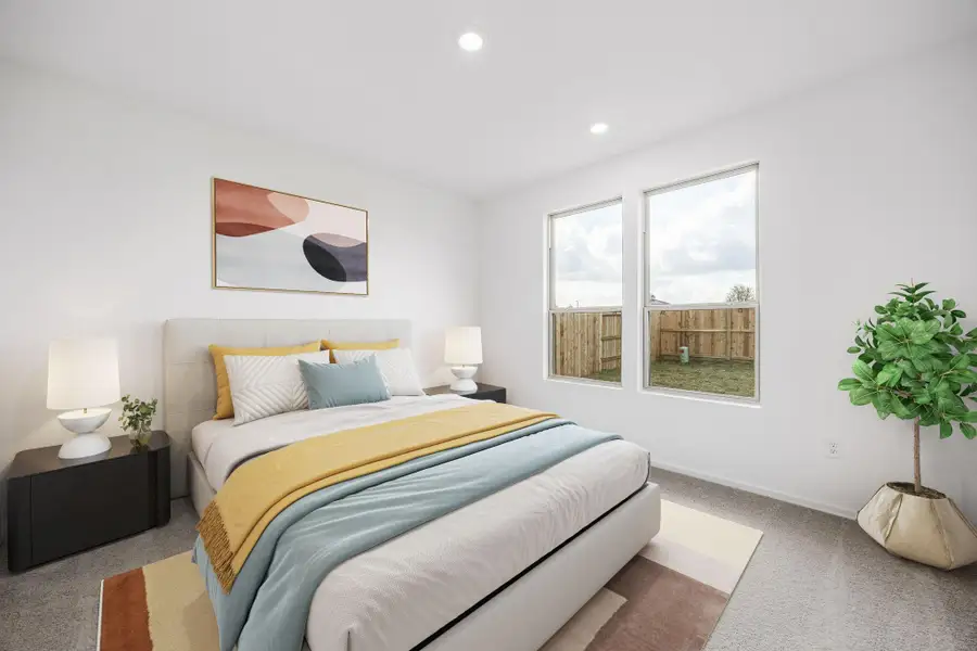 Furnished interior view inside a new home in Crosby Farms, Crosby (Image 9).