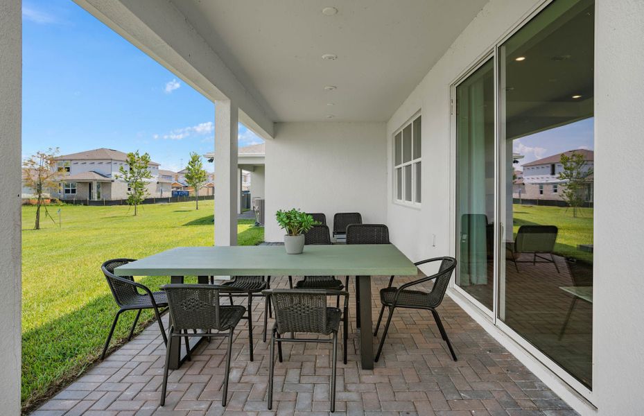 Representative exterior details of a home built from the Palmary by Pulte Homes in Tohoqua, Kissimmee (Image 3). Representative exterior details of a home built from the Palmary by Pulte Homes in Tohoqua, Kissimmee (Image 3).