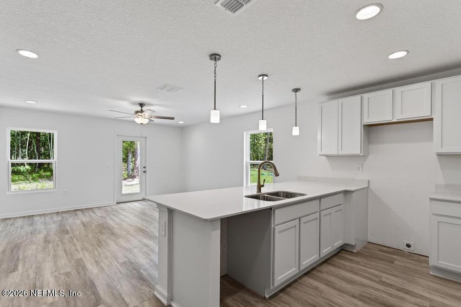 Furnished interior view inside a new home in , Jacksonville (Image 11).