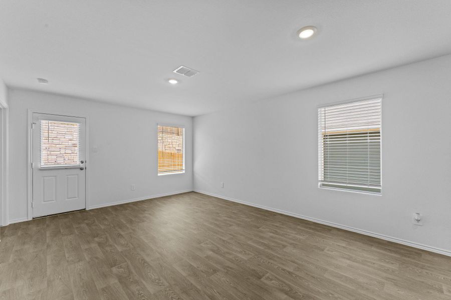Spacious, unfurnished interior of a new home in Wayside, Uhland (Image 12). Spacious, unfurnished interior of a new home in Wayside, Uhland (Image 12).
