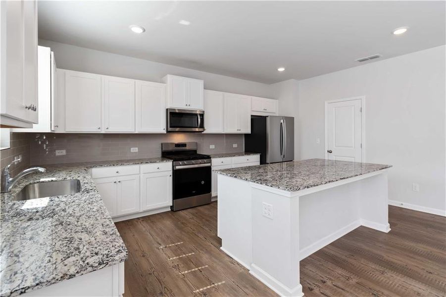 Furnished interior view inside a new home in , Atlanta (Image 7).