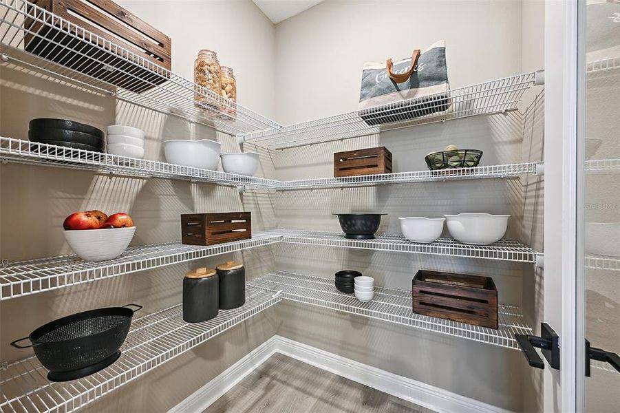 Furnished interior view inside a new home in Estates at Lake Jesup, Sanford (Image 3).