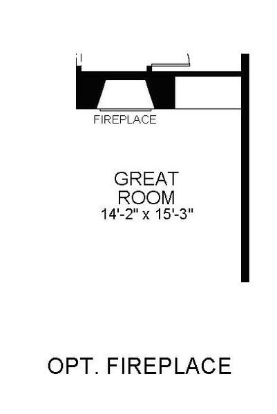 Optional Fireplace