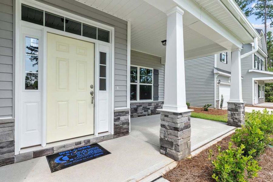 Representative exterior details of a home built from the Brunswick by Caviness & Cates Communities in Maggie Way, Wendell (Image 24). Representative exterior details of a home built from the Brunswick by Caviness & Cates Communities in Maggie Way, Wendell (Image 24).