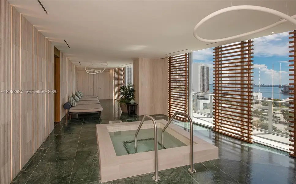 Furnished interior view inside a new home in , Miami (Image 4).