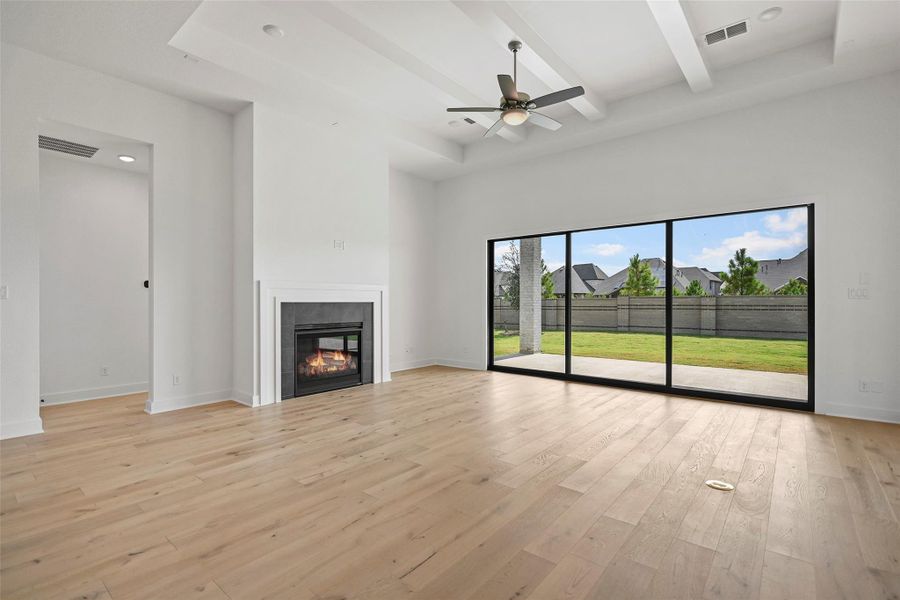 Spacious, unfurnished interior of a new home in Bridgeland 70′, Cypress (Image 11). Spacious, unfurnished interior of a new home in Bridgeland 70′, Cypress (Image 11).