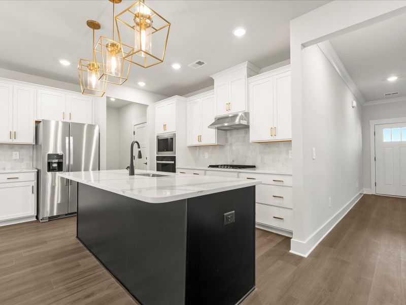 Furnished interior view inside a new home in Riverwood Farm, Piedmont (Image 3). Furnished interior view inside a new home in Riverwood Farm, Piedmont (Image 3).