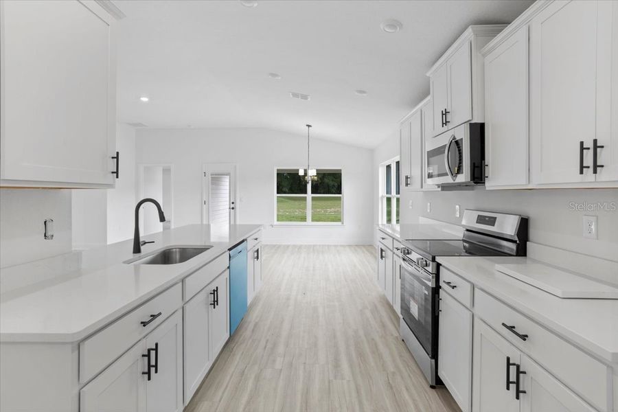 Furnished interior view inside a new home in Kirkland Farms, Alachua (Image 10). Furnished interior view inside a new home in Kirkland Farms, Alachua (Image 10).