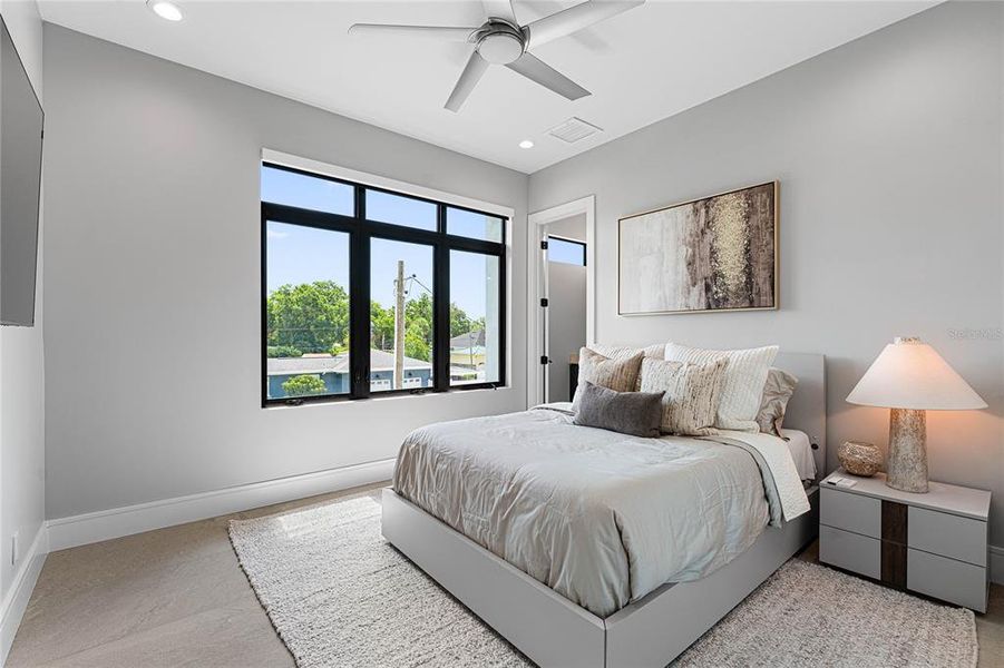 Furnished interior view inside a new home in , Tampa (Image 16).