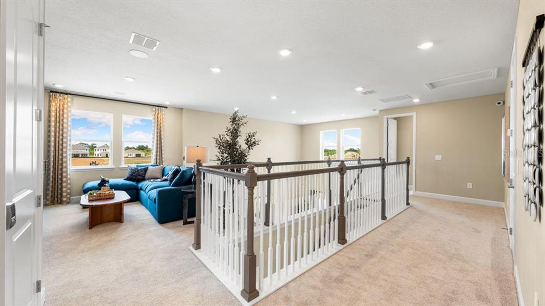 Furnished interior view inside a new home in Indigo Creek, Apollo Beach (Image 35).