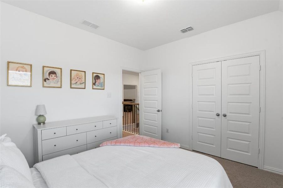 Furnished interior view inside a new home in Whitewing Trails, Princeton (Image 37).