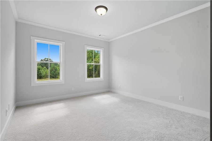 Spacious, unfurnished interior of a new home in , Canton (Image 37).
