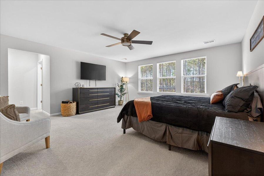 Furnished interior view inside a new home in Cypress Preserve, Moncks Corner (Image 34). Furnished interior view inside a new home in Cypress Preserve, Moncks Corner (Image 34).