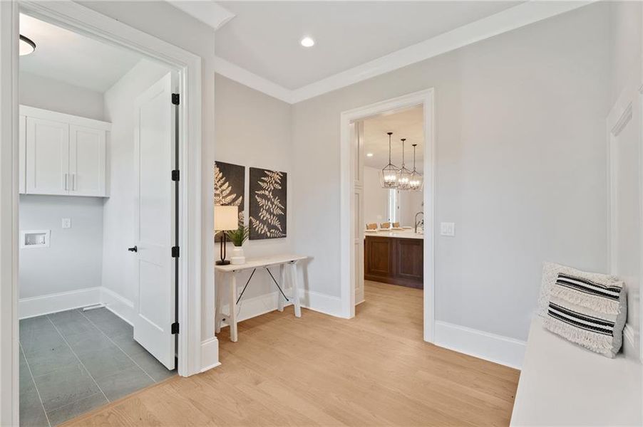 Furnished interior view inside a new home in , Milton (Image 29).