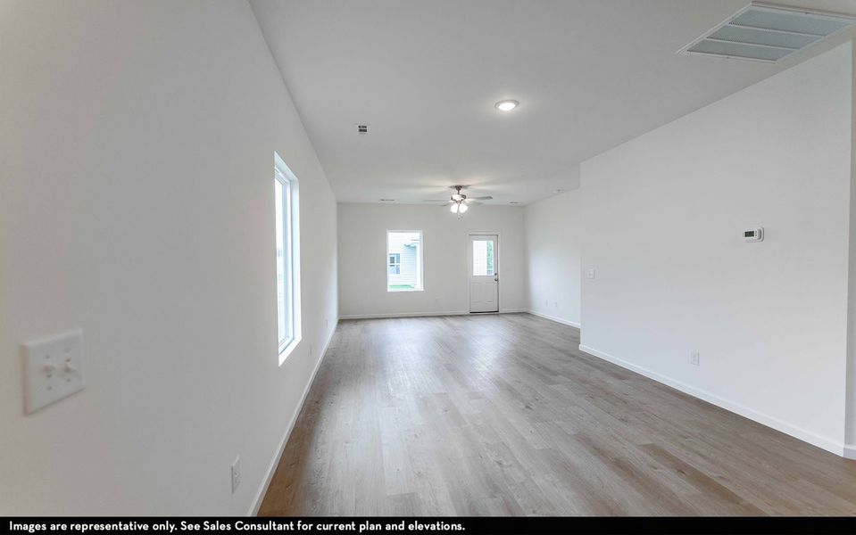 Spacious, unfurnished interior of a new home in Stonehenge, Manchester (Image 7).