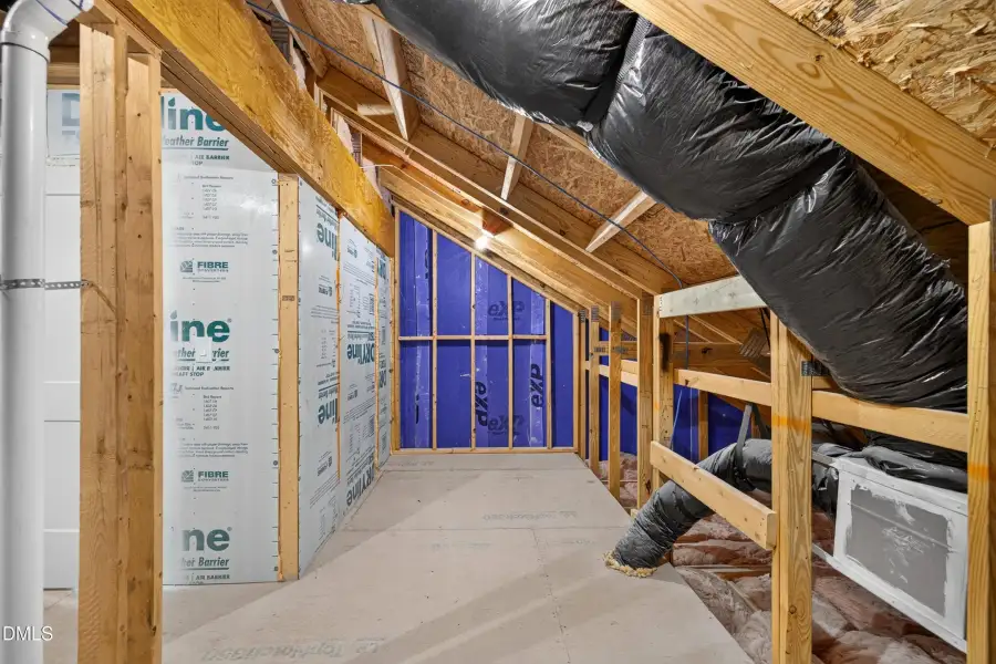 Walk-In Attic Storage (Model Home)