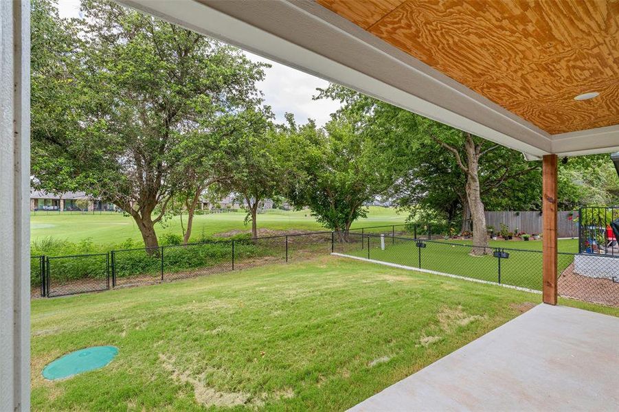 Exterior details and patio area of a home in , Granbury (Image 23). Exterior details and patio area of a home in , Granbury (Image 23).