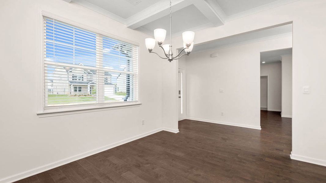 Representative unfurnished interior of a home built from the Marlene by D.R. Horton in Evergreen Crossing, Locust Grove (Image 18). Representative unfurnished interior of a home built from the Marlene by D.R. Horton in Evergreen Crossing, Locust Grove (Image 18).