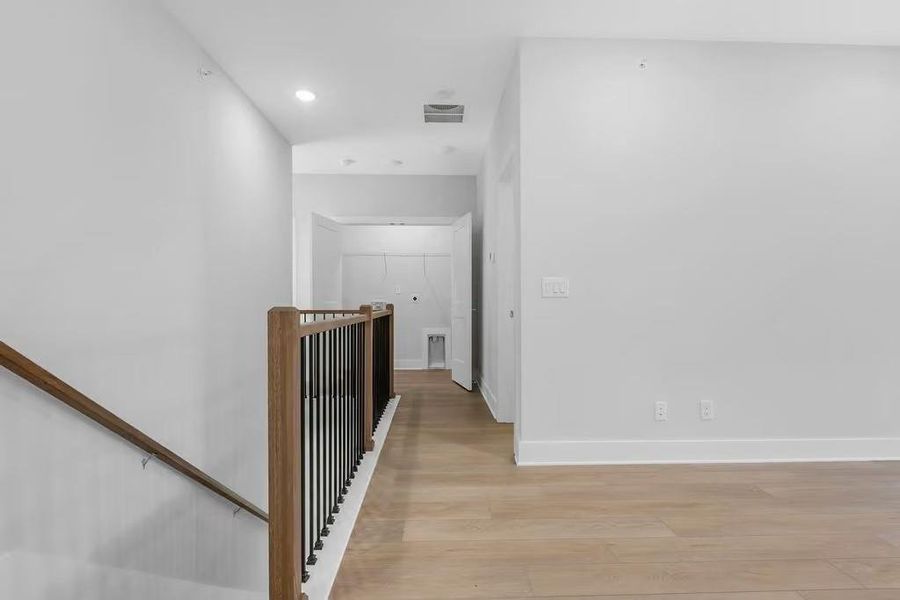 Spacious, unfurnished interior of a new home in Echo Park, Suwanee (Image 13). Spacious, unfurnished interior of a new home in Echo Park, Suwanee (Image 13).