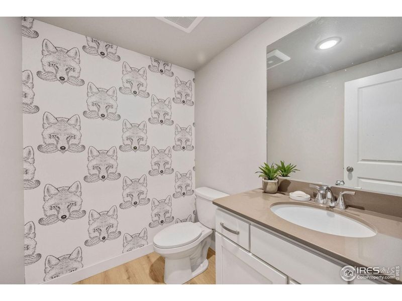 Furnished interior view inside a new home in Northfield at Old Town - Vista Collection, Fort Collins (Image 5).