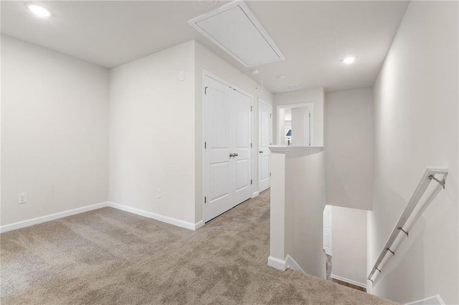 Spacious, unfurnished interior of a new home in Carolina, Palmetto (Image 11). Spacious, unfurnished interior of a new home in Carolina, Palmetto (Image 11).