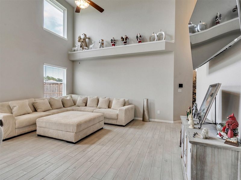 Furnished interior view inside a new home in Park Lakes East, Humble (Image 6).